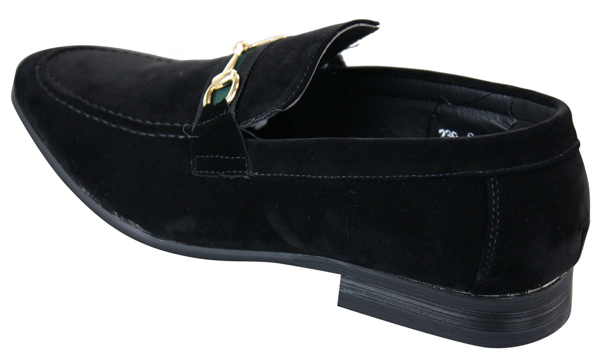Patron 239 Zapatos de ante para hombre, mocasines con hebilla, estilo casual elegante, azul marino, marrón, negro, PU