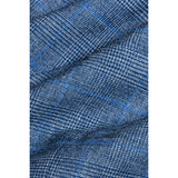 Chaleco de cuadros azules para hombre Phantom
