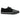 Zapatillas deportivas de plataforma con punta estilo creeper en ante blanco y negro.