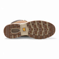 Pursue - Botas de trabajo y senderismo de cuero marrón para hombre