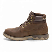 Pursue - Botas de trabajo y senderismo para hombre en cuero marrón oscuro