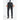 Roberto - Pantalones formales de hombre con rayas negras