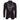 Rosa - Chaqueta de cena/blazer de esmoquin para hombre, de terciopelo suave negro y burdeos, con un botón.