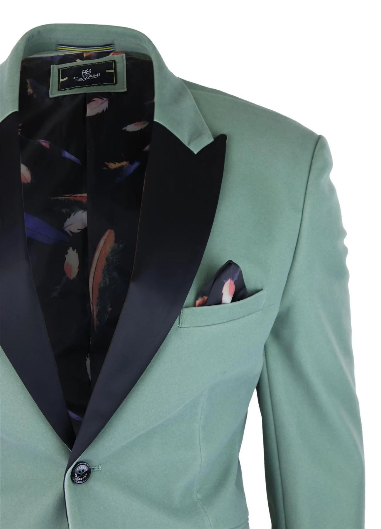 Chaqueta tipo esmoquin de terciopelo para hombre, color negro, satén, solapa, azul pastel, rosa, verde.