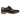 Ross - Zapatos brogue de cuero negro con estampado floral y calavera para hombre
