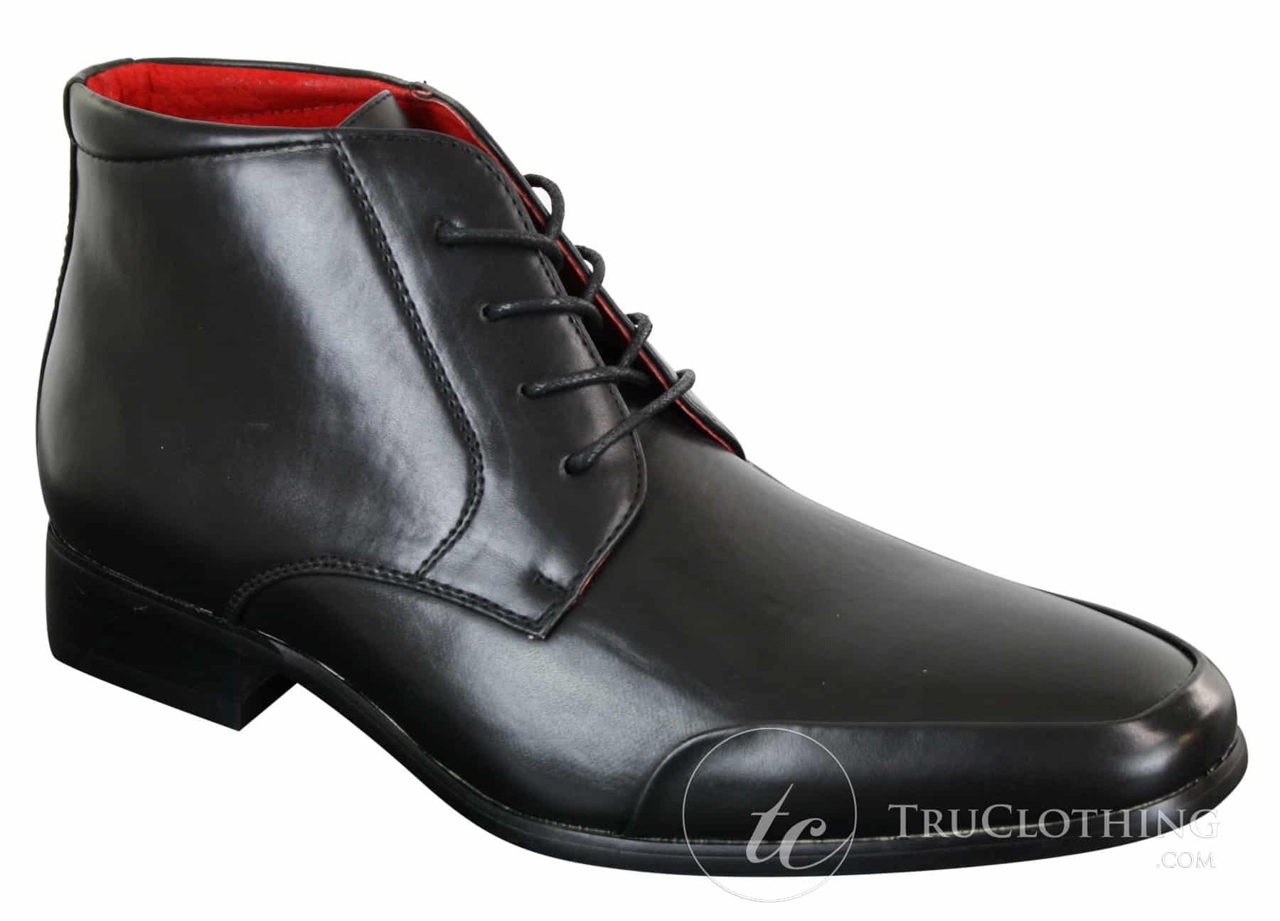 Botines Chelsea Rossellini Aldo para hombre con cordones, de piel, color marrón claro y negro, estilo casual elegante.