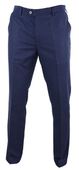 Pantalones de hombre azul marino a rayas finas - Cavani Rosselli