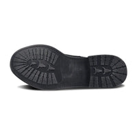 Sebastian - Botas de desierto de cuero negro con cordones para hombre