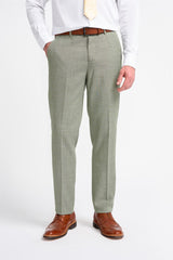 Miami - Pantalones de verano para hombre color verde salvia
