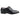 Zapatos Derby de cuero auténtico con cordones para hombre, elegantes, formales, clásicos, negros.
