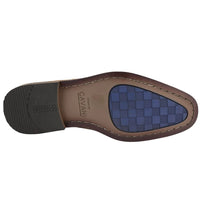 Zapatos Derby de cuero auténtico con cordones para hombre, elegantes, formales, clásicos, negros.