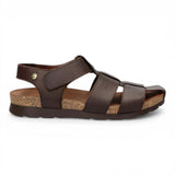 Stanley C1 - Sandalias de cuero impermeables color marrón corteza para hombre