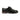 Stokes - Zapatos de hombre de cuero negro con puntera alada y cordones, estilo brogue.