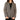 Blazer clásico de tweed con diseño de espiga para mujer, color marrón roble.