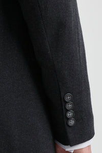 Traje negro vintage de hombre de los años 20