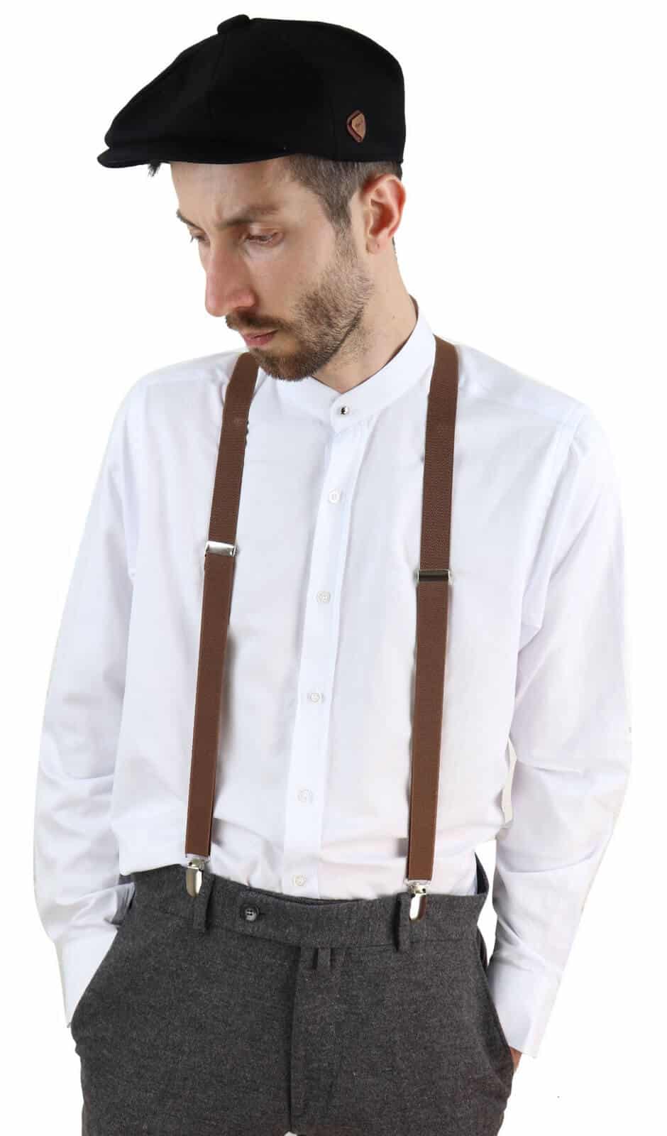 Tirantes clásicos para pantalón de hombre