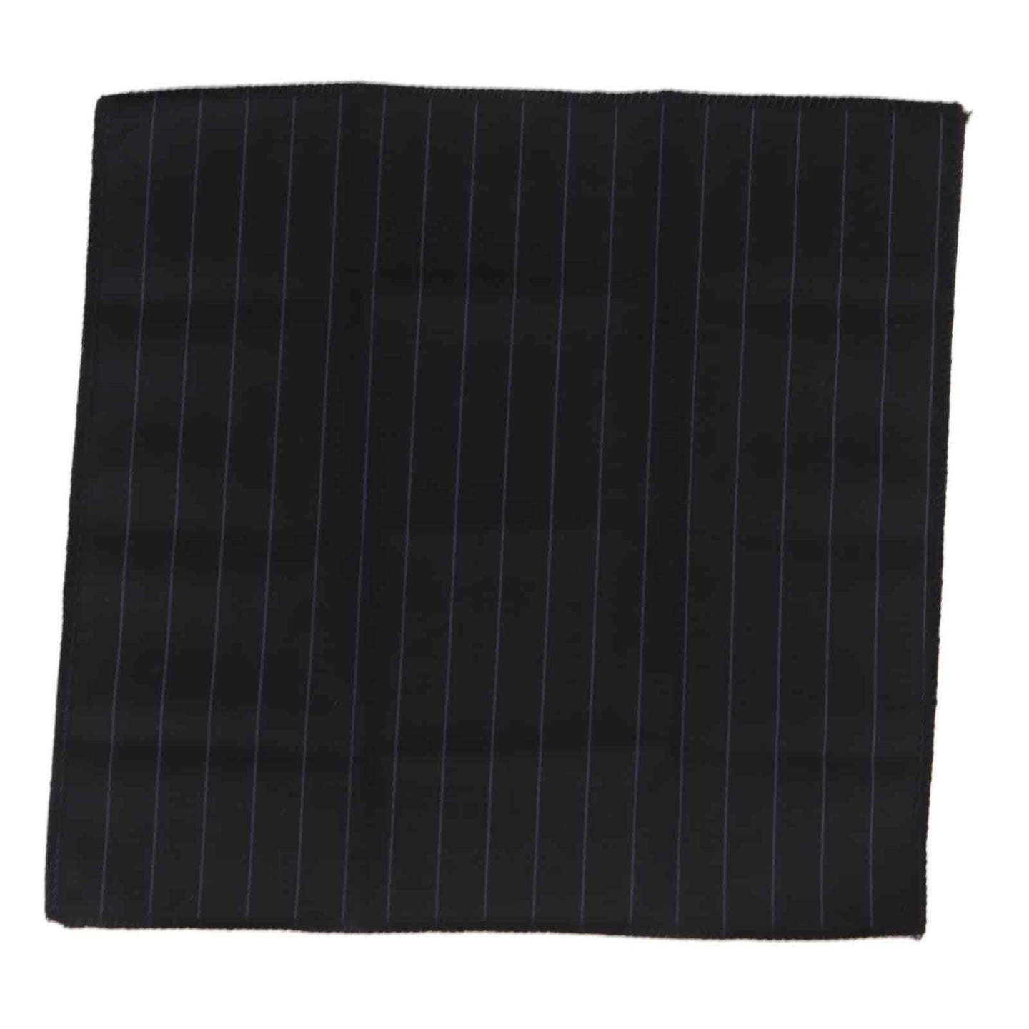 Conjunto de corbata y pañuelo para hombre - Rayas negras STZ42, Talla única