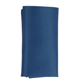 Conjunto de corbata y pañuelo de bolsillo para hombre - Corbata formal lisa - Azul