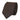 Conjunto de corbata y pañuelo de bolsillo para hombre, corbata formal lisa - Marrón