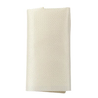 Conjunto de corbata y pañuelo de bolsillo para hombre, corbata formal lisa - Marfil
