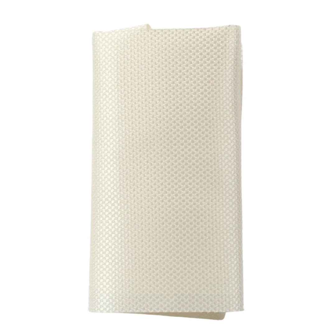 Conjunto de corbata y pañuelo de bolsillo para hombre, corbata formal lisa - Marfil