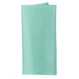 Conjunto de corbata y pañuelo de bolsillo para hombre, corbata formal lisa - Menta