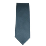 Conjunto de corbata y pañuelo de bolsillo para hombre, corbata formal lisa - Turquesa