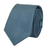 Conjunto de corbata y pañuelo de bolsillo para hombre, corbata formal lisa - Turquesa