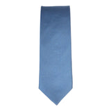 Conjunto de corbata y pañuelo de bolsillo para hombre - Corbata formal lisa - Azul cielo