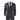Traje de tres piezas de tweed a cuadros azul marino para hombre de Thomas