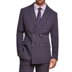 Tokio - Blazer cruzado azul marino para hombre