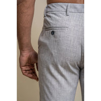 Tokio - Pantalones grises para hombre