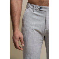 Tokio - Pantalones grises para hombre