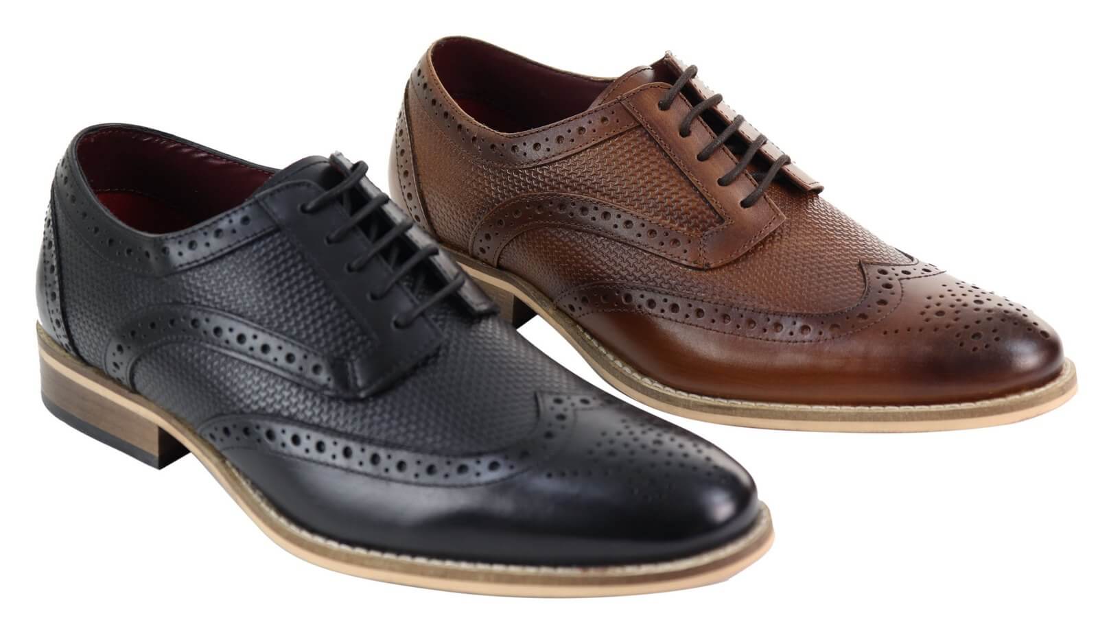 Zapatos Oxford para hombre con diseño moderno