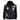 Chaqueta de piloto bomber Topgun Maverick negra y gris para hombre con insignias estadounidenses y piel negra de gato Tom.
