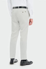 Tropez - Pantalones formales grises para hombre