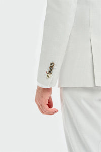 Tropez - Blazer gris de corte entallado para hombre