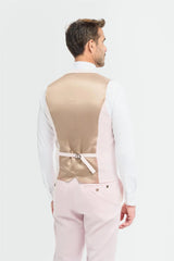 Tropez - Chaleco rosa para hombre