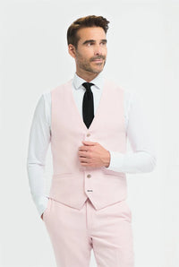 Tropez - Chaleco rosa para hombre