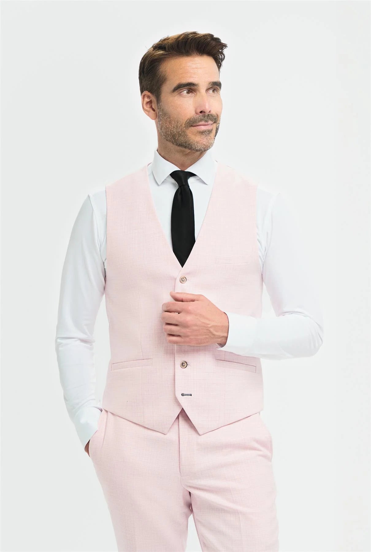 Tropez - Chaleco rosa para hombre
