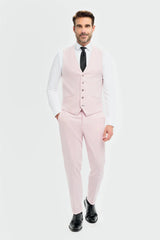 Tropez - Chaleco rosa para hombre