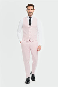 Tropez - Chaleco rosa para hombre