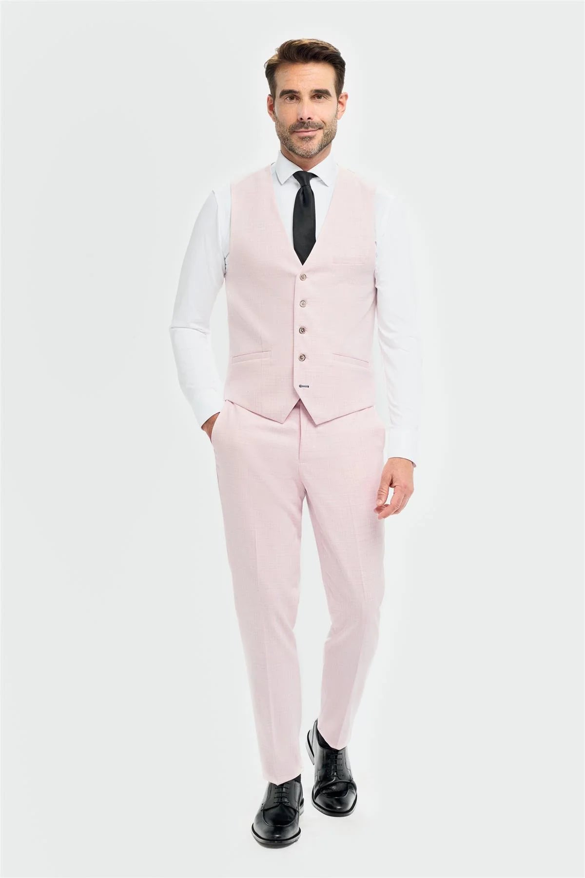 Tropez - Chaleco rosa para hombre