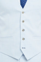 Tropez - Chaleco azul cielo para hombre