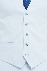 Tropez - Chaleco azul cielo para hombre
