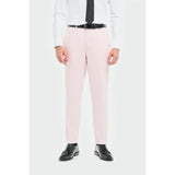 Tropez - Pantalones formales rosas para hombre
