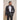 Esmoquin - Blazer clásico de esmoquin negro para hombre