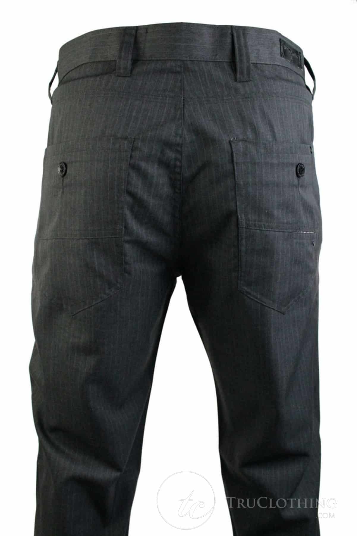 Pantalones de hombre de corte recto con raya diplomática, elegantes e informales, color gris, cortos, regulares, largos, para oficina o trabajo.
