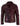 Chaqueta de hombre estilo Brando, retro vintage, de cuero auténtico, corte ajustado, con cremallera cruzada y acabado en color burdeos.