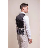 Valencia - Chaleco clásico color crema para hombre